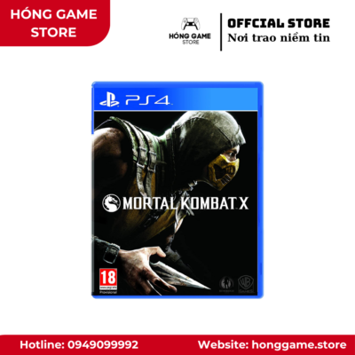 Đĩa game Mortal Kombat X – PS4 (Like New) - Hóng Game Store