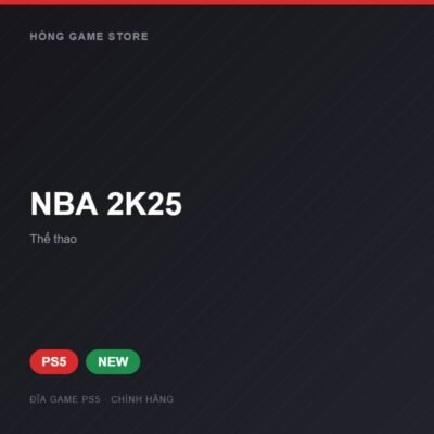 Đĩa game NBA 2K25 cho PS5 - Hóng Game Store