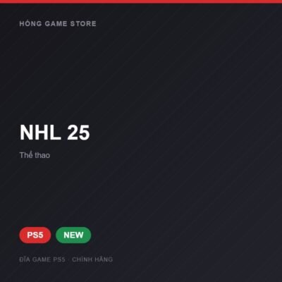Đĩa game NHL 25 cho PS5 - Hóng Game Store