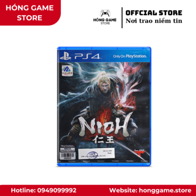 Đĩa game Nioh – PS4 (Like New) - Hóng Game Store