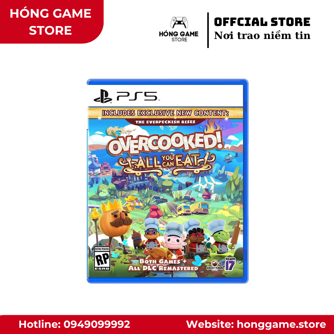Overcooked! All You Can Eat game co-op chơi 2 người PS5 PS4