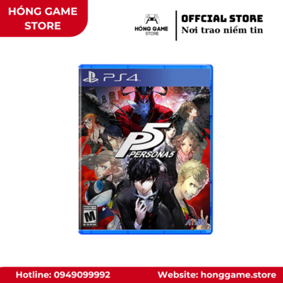 Đĩa game Persona 5 – PS4 (Like New) - Hóng Game Store