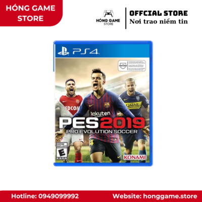 Đĩa game PES 2019 – PS4 (Không hộp) - Hóng Game Store