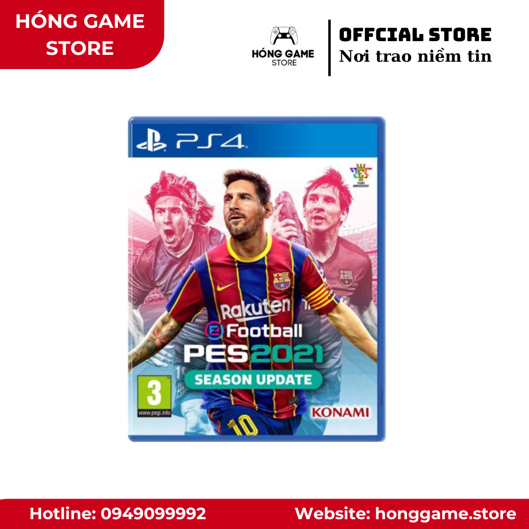 Đĩa game PES 2021 Season Update – PS4 (Không hộp) - Hóng Game Store