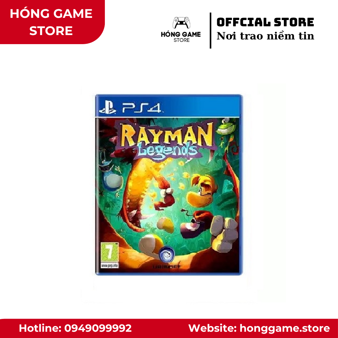 Đĩa game Rayman Legends – PS4 (Like New) - Hóng Game Store