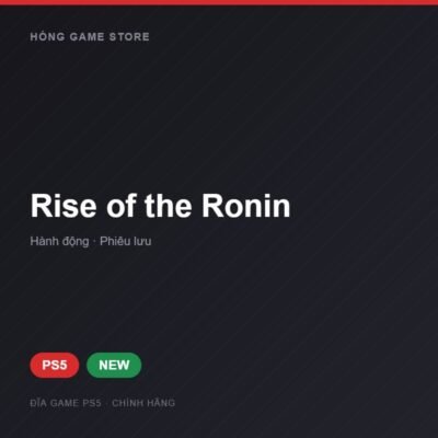 Đĩa game Rise of the Ronin cho PS5 - Hóng Game Store
