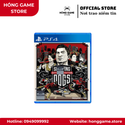 Đĩa game Sleeping Dogs Definitive Edition – PS4 (Like New) - Hóng Game Store