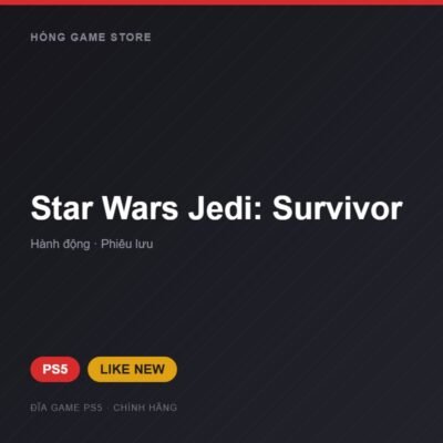 Đĩa game Star Wars Jedi: Survivor cho PS5 - Hóng Game Store