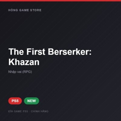 Đĩa game The First Berserker: Khazan cho PS5 - Hóng Game Store