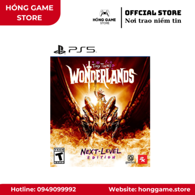 Đĩa game Tiny Tina's Wonderlands – PS5 (Like New) - Hóng Game Store