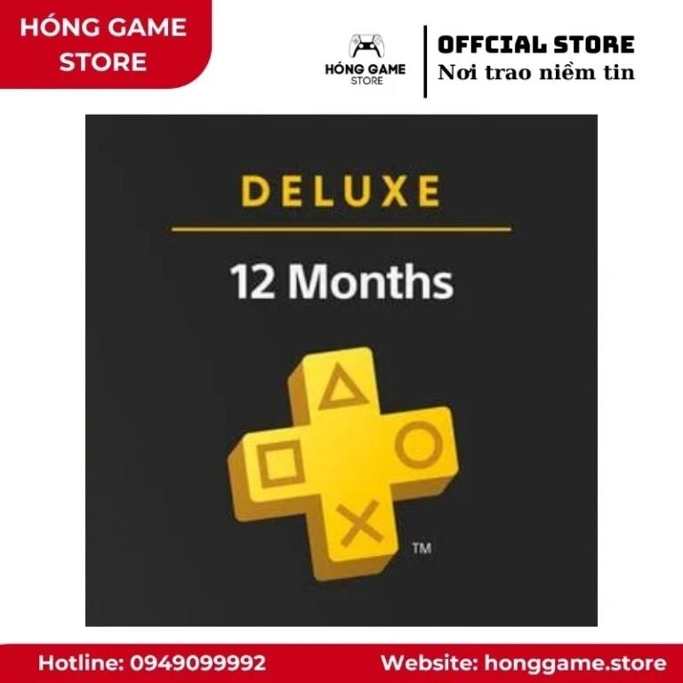 Gói PlayStation Plus Deluxe 1 năm bản digital
