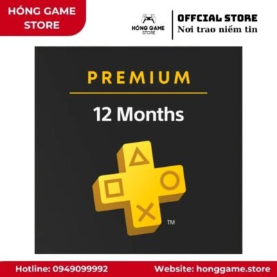 Gói Playstation Plus Premium 1 Năm [DIGITAL] - Hóng Game Store