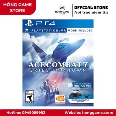 Đĩa game Ace Combat 7: Skies Unknown – PS4 (Like New)
