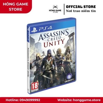 Đĩa game Assassin's Creed Unity - Limited Edition – PS4 (Like New)