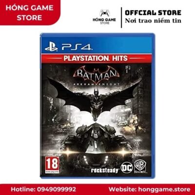 Đĩa game Batman Arkham Knight – PS4 (Like New)