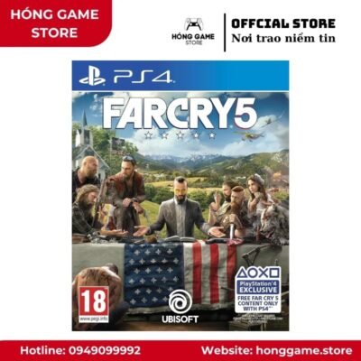 Đĩa game Far Cry 5 – PS4 (Like New)