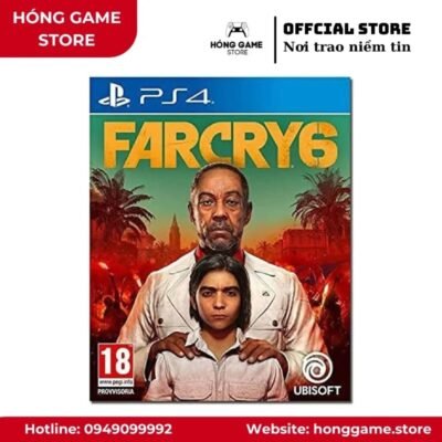 Đĩa game Far Cry 6 - Yara Edition – PS4 (Like New)