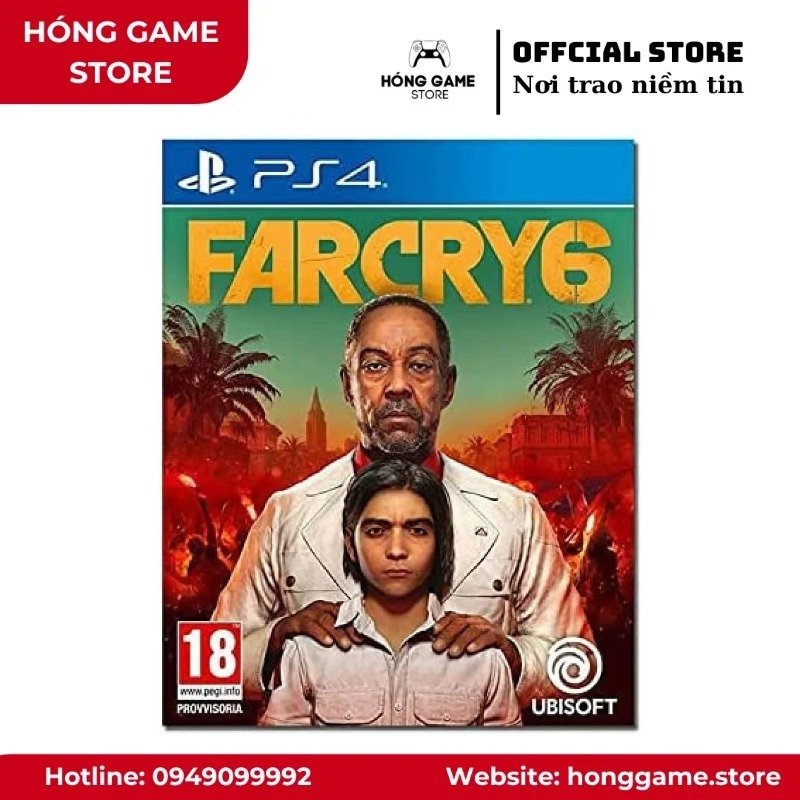 Đĩa game Far Cry 6 - Yara Edition – PS4 (Like New)