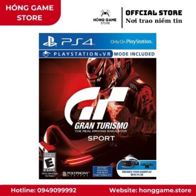 Đĩa game GT Sport + Horizon Zero Dawn Complete Edition – PS4 (Like New)
