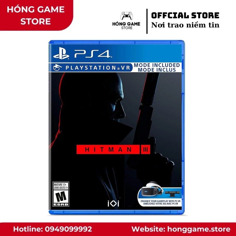 Đĩa game Hitman – PS4 (Like New)