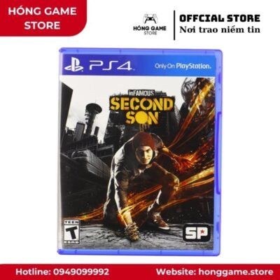 Đĩa game inFAMOUS Second Son – PS4 (Like New)