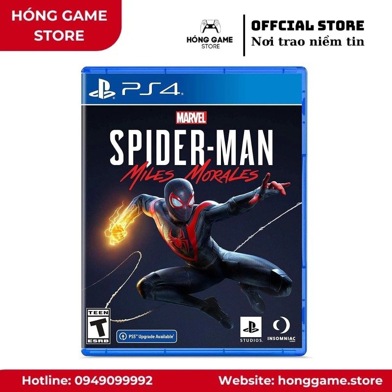 Đĩa game Marvel's Spider-Man: Miles Morales – PS4 (Like New)