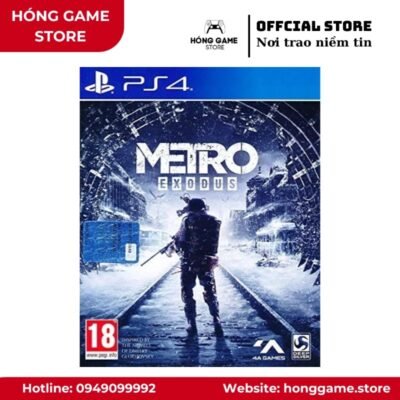 Đĩa game Metro Exodus – PS4 (Like New)