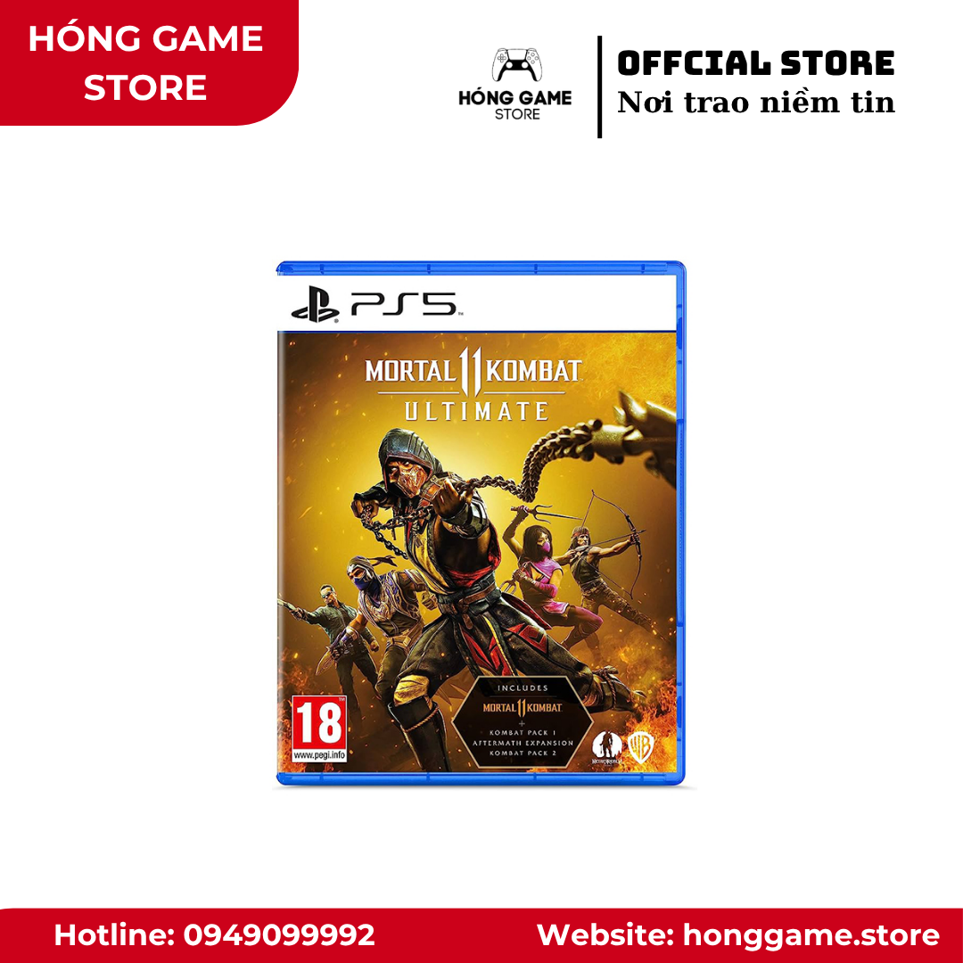 Đĩa game Mortal Kombat 11 Ultimate – PS5 (Mới nguyên seal) - Hóng Game Store