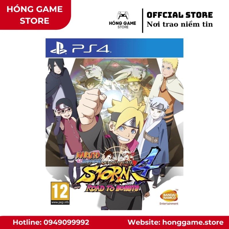 Đĩa game Naruto Shippuden: Ultimate Ninja Storm 4 Road to Boruto – PS4 (Không hộp)