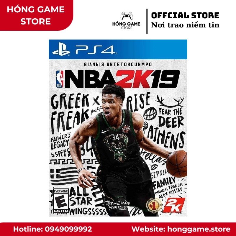 Đĩa game NBA 2K19 – PS4 (Like New)