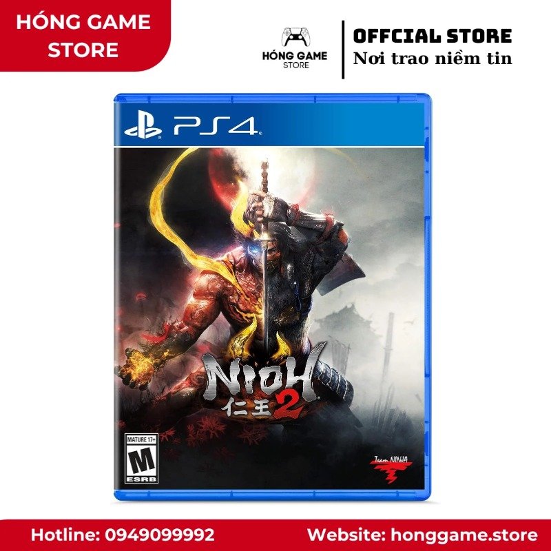 Đĩa game Nioh 2 – PS4 (Like New)
