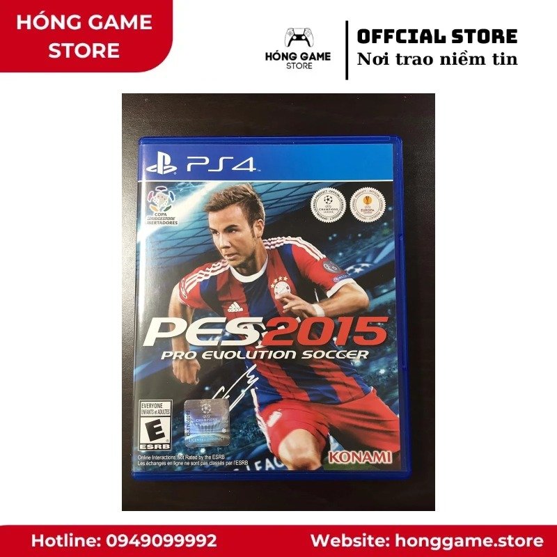 Đĩa game PES 2015 – PS4 (Không hộp)