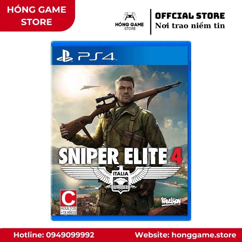 Đĩa game Sniper Elite 4 – PS4 (Like New)