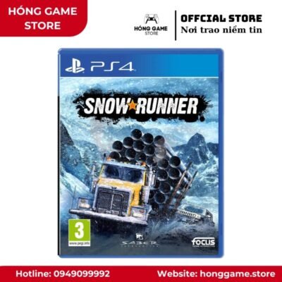Đĩa game SnowRunner – PS4 (Like New)