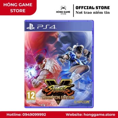 Đĩa game Street Fighter V Champion Edition – PS4 (Like New)