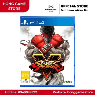 Đĩa game Street Fighter V – PS4 (Like New)