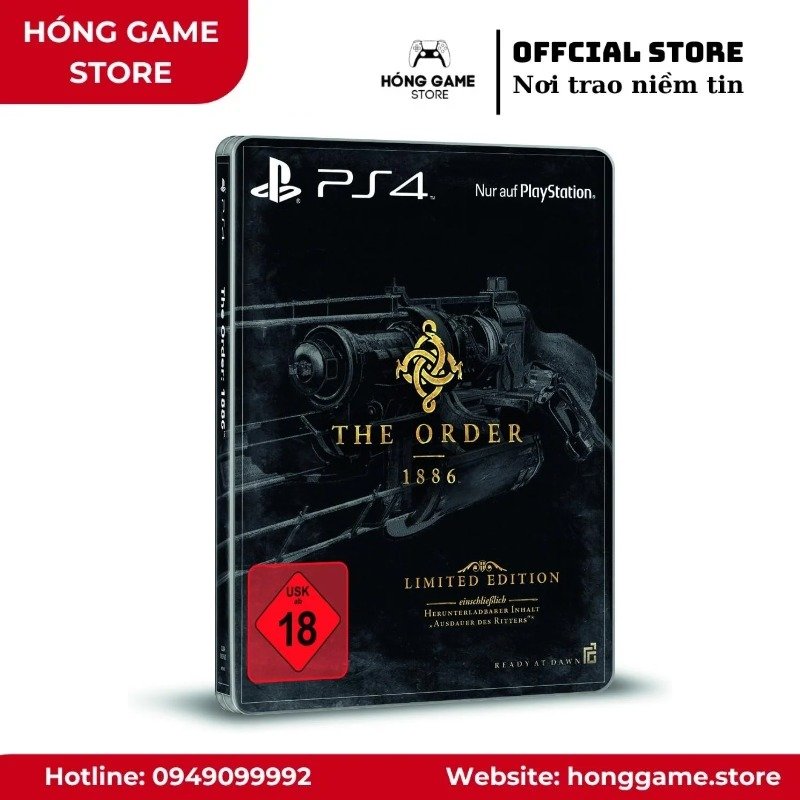 Đĩa game The Order: 1886 – PS4 (Like New)