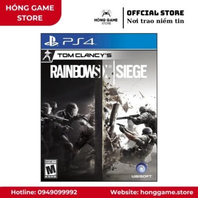 Đĩa game Tom Clancy's Rainbow Six Siege – PS4 (Like New)