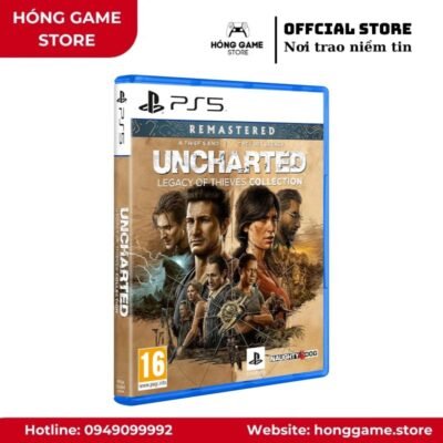 Đĩa game Uncharted: Legacy of Thieves Collection – PS5 (Like New)