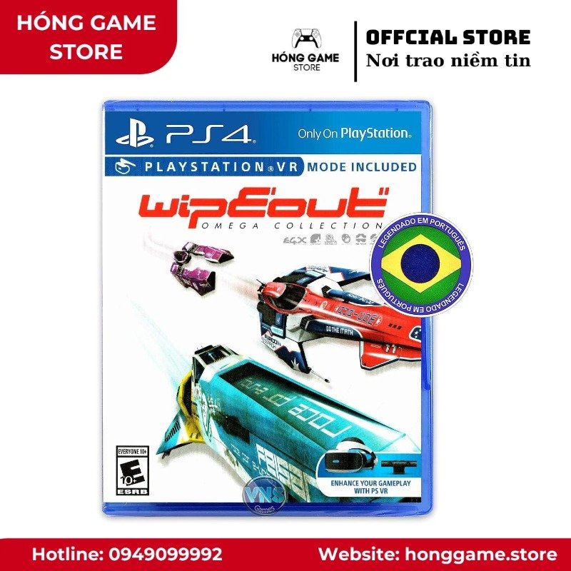Đĩa game WipEout Omega Collection – PS4 (Like New)