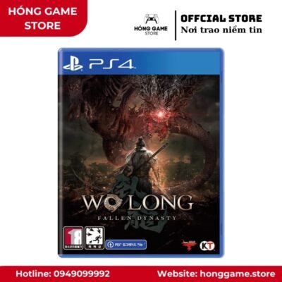 Đĩa game Wo Long: Fallen Dynasty – PS4 (Like New)