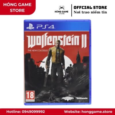 Đĩa game Wolfenstein II – PS4 (Like New)