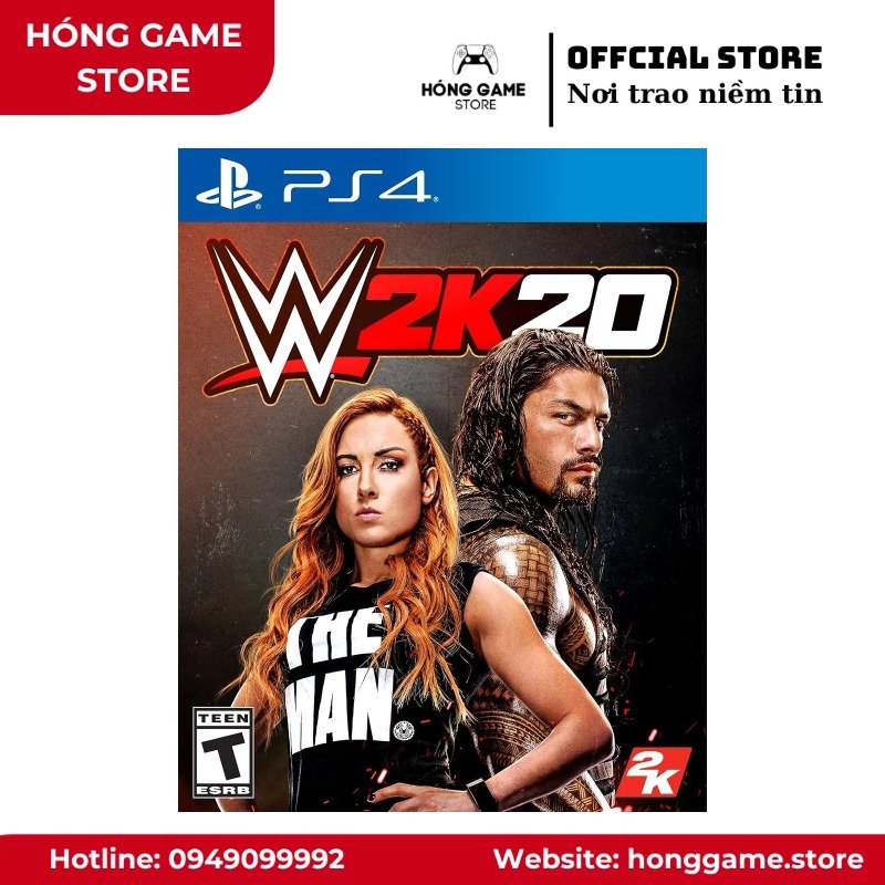 Đĩa game WWE 2K20 – PS4 (Like New)