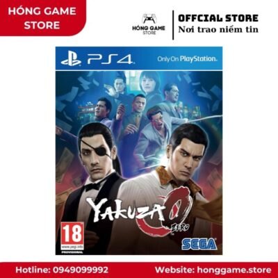 Đĩa game Yakuza 0 – PS4 (Like New)