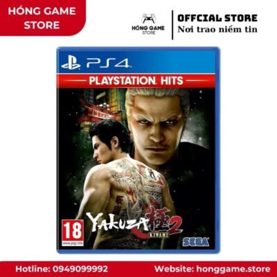 Đĩa game Yakuza Kiwami 2 – PS4 (Like New)