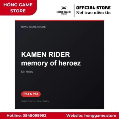 KAMEN RIDER memory of heroez (PS4/PS5) [DIGITAL] - Hóng Game Store