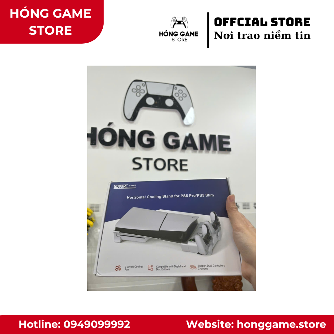Kệ Đa Năng Nằm Ngang Cho PS5 Pro / PS5 Slim - New