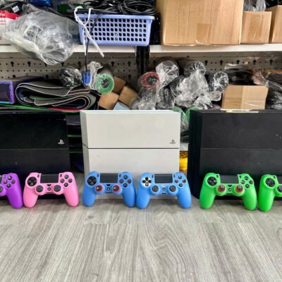 Trọn bộ PS4 Fat 1TB kèm 2 tay cầm - Hóng Game Store