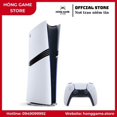 Trọn bộ máy PS5 Pro bản Ổ đĩa kèm 2 tay cầm DualSense - Hóng Game Store