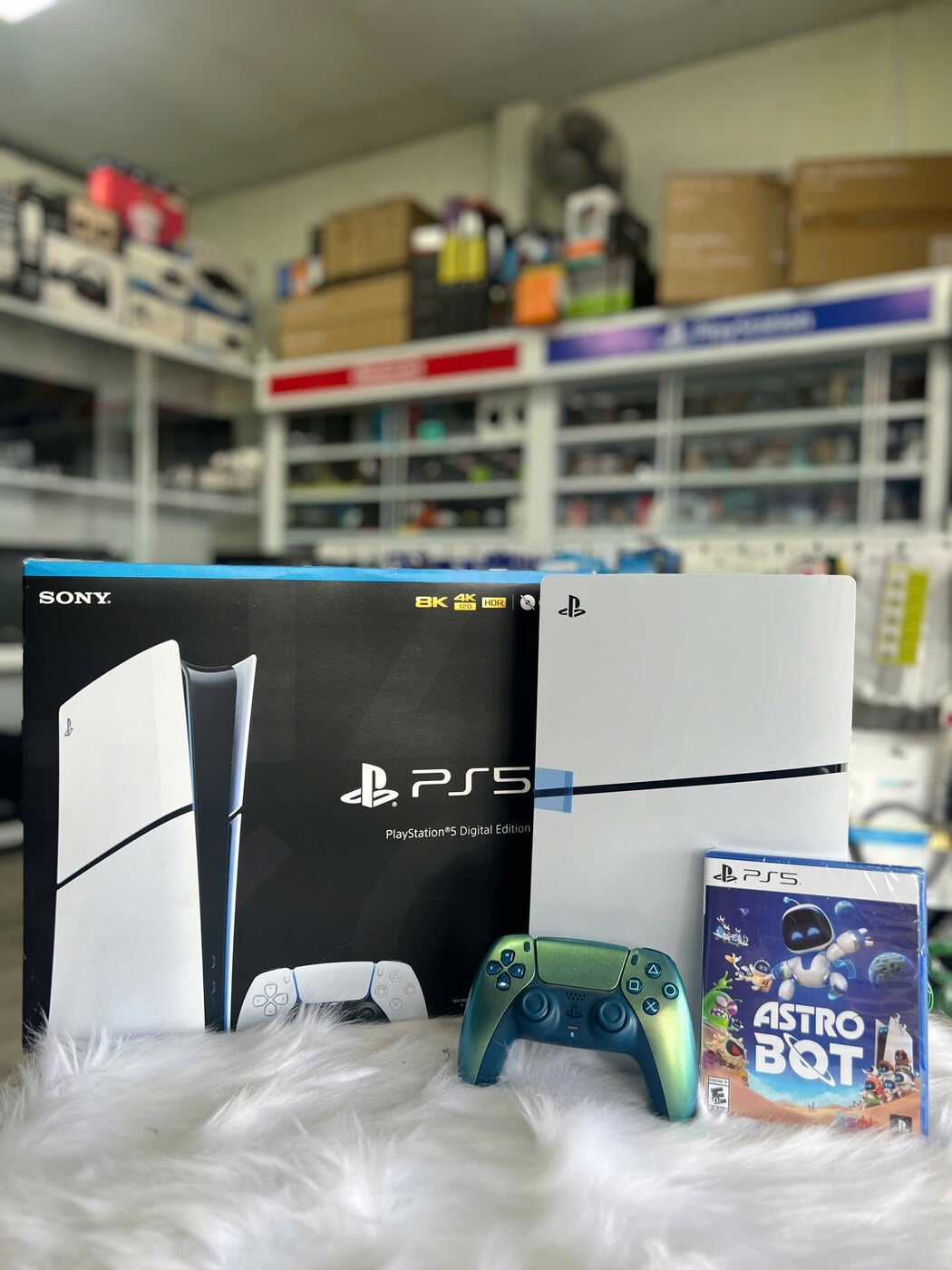 Máy PS5 Slim bản Digital 1TB máy mới nguyên seal - Hóng Game Store - ảnh 2